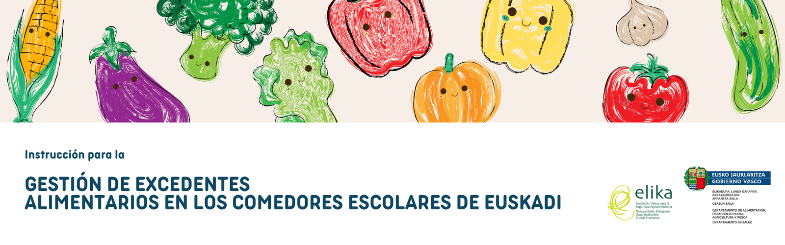 Cómo gestionar los excedentes alimentarios en los comedores escolares de Euskadi